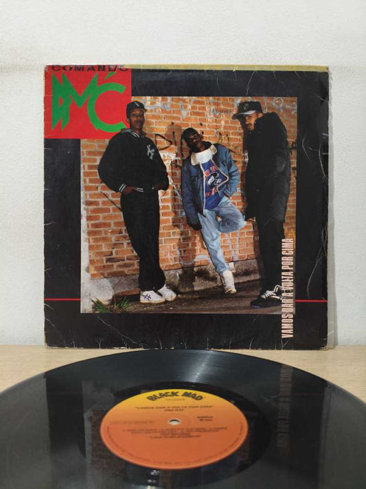 Lp Vinil Comando D.M.C. Vamos Dar A Volta Por Cima