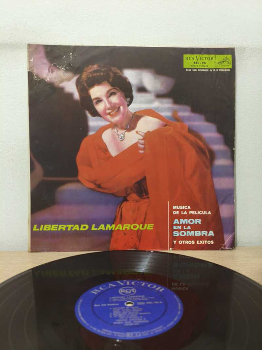 Lp Vinil Libertad Lamarque Musica La Pelicula Amor La Sombra