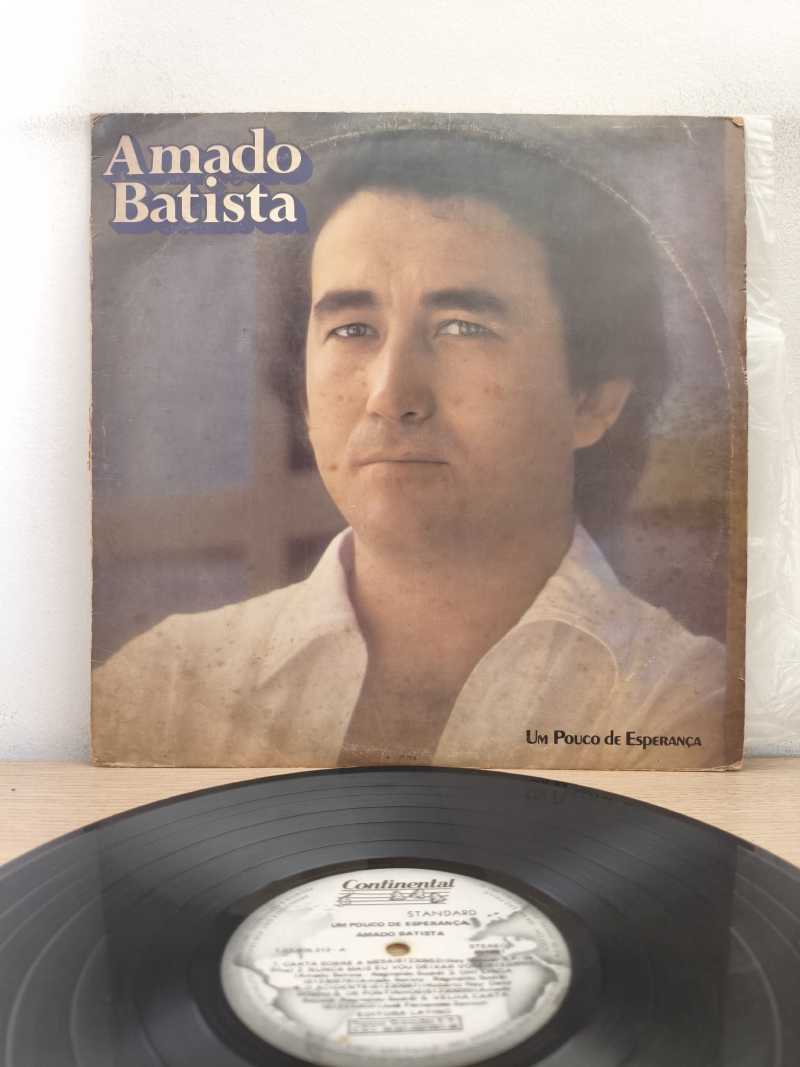 Lp Vinil Amado Batista Um Pouco De Esperança