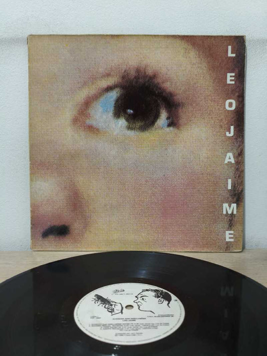 Lp Vinil Leo Jaime Avenida Das Desilusões Capa Dupla