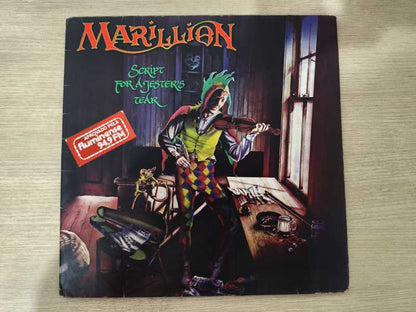 Lp Vinil Marillion Script For A Jester's Tear Capa Dupla