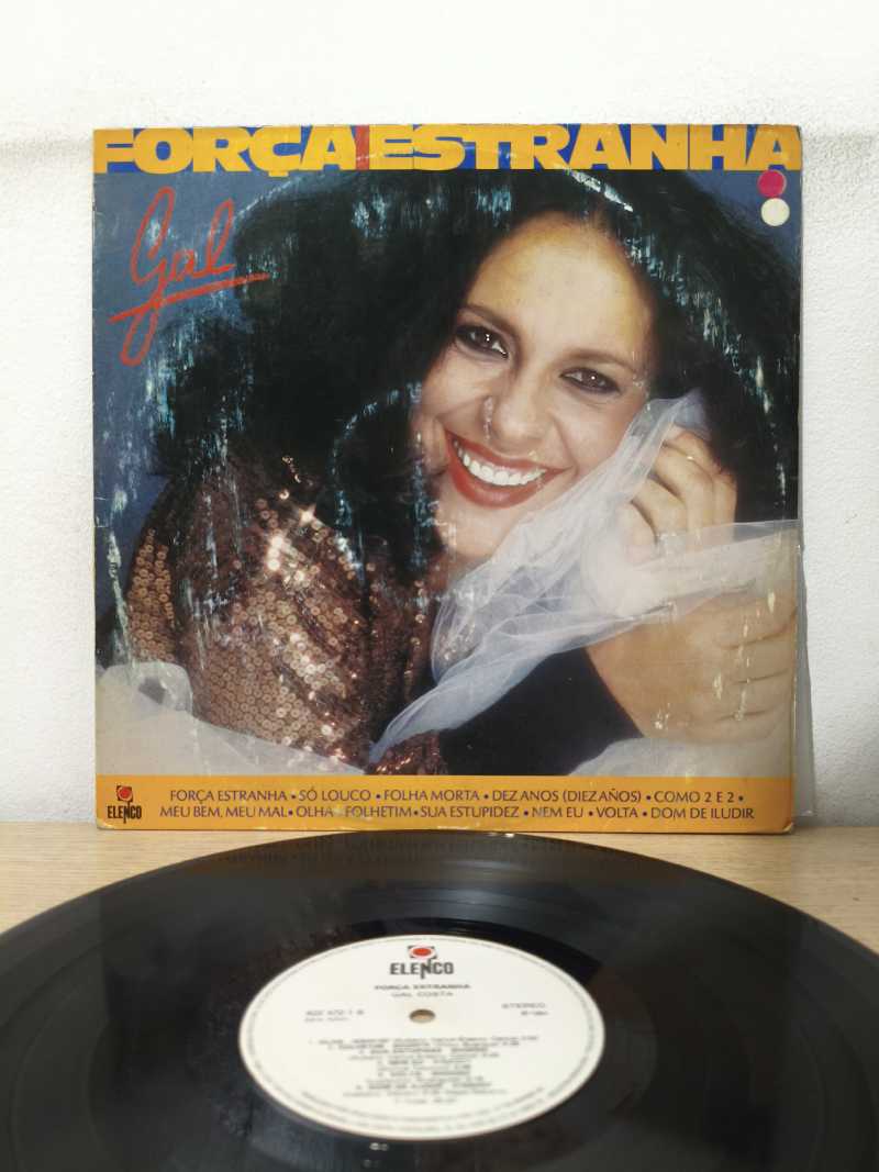 Lp Vinil Gal Costa Força Estranha
