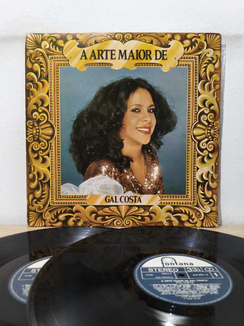 Lp Vinil Gal Costa A arte maior de Duplo