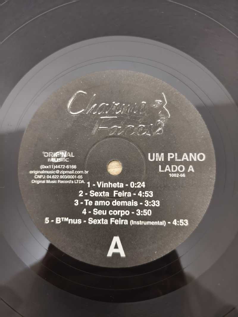 Lp Vinil Charme Faces Um Plano Duplo