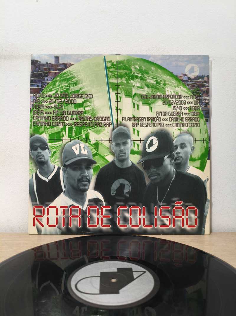 Lp Vinil Rota De Colisão Caminho Certo