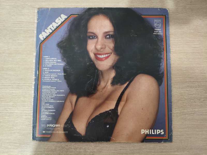Lp Vinil Gal Costa Fantasia Com Encarte