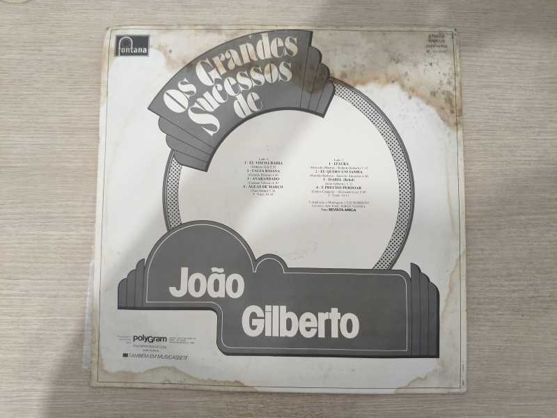 Lp Vinil João Gilberto Os Grandes Sucessos de