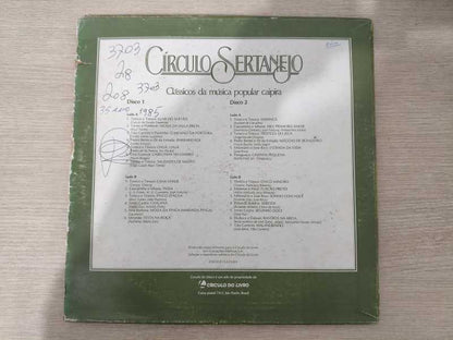 Lp Vinil Círculo Sertanejo Duplo