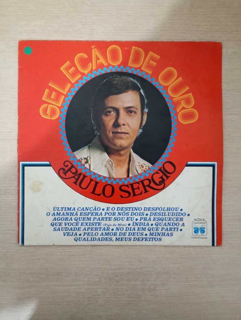 Lp Vinil Paulo Sergio Seleção De Ouro