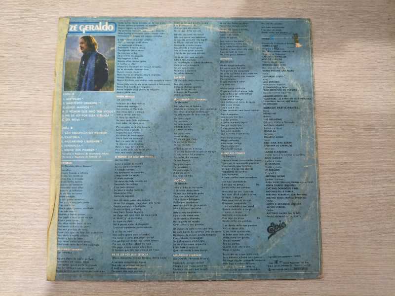 Lp Vinil Zé Geraldo zZé Geraldo