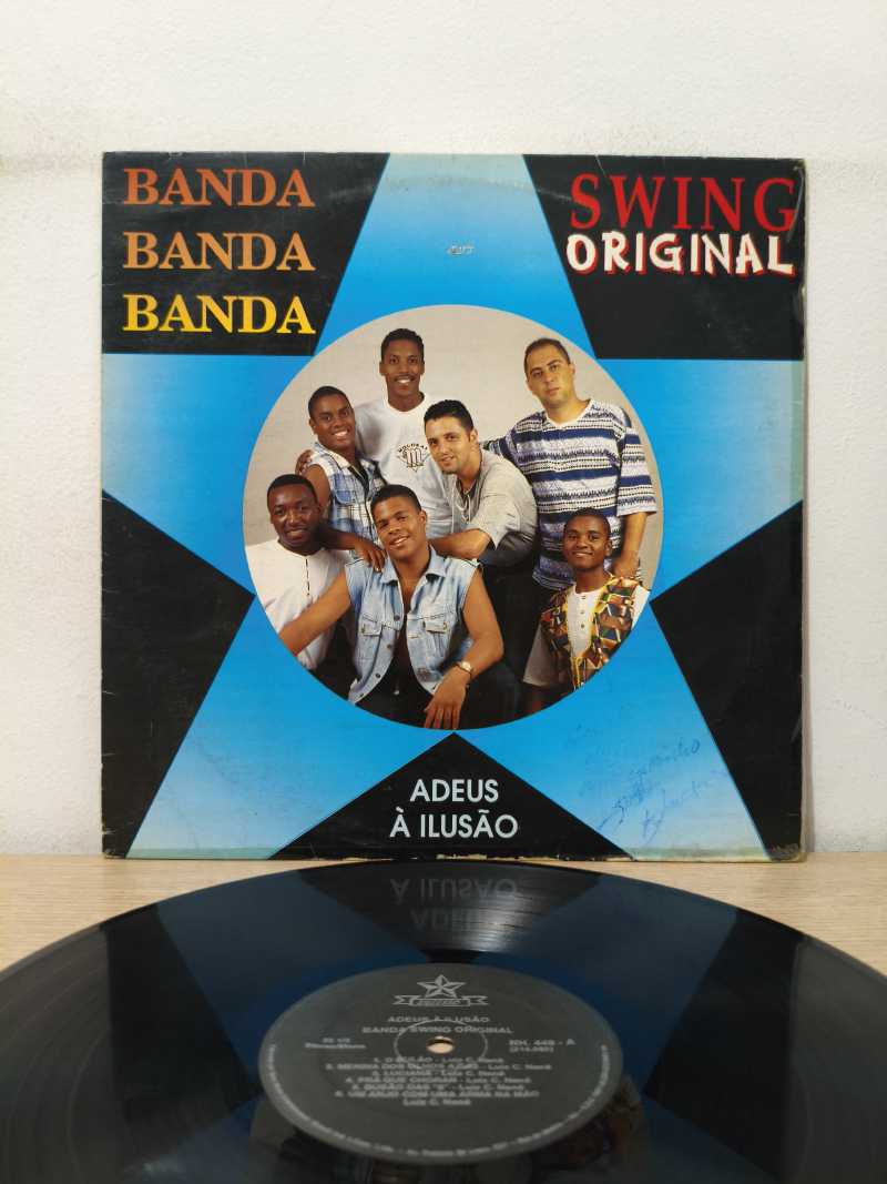 Lp Vinil Banda Swing Original Adeus à Ilusão