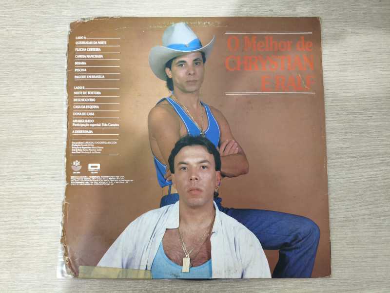 Lp Vinil Chrystian & Ralf O Melhor de