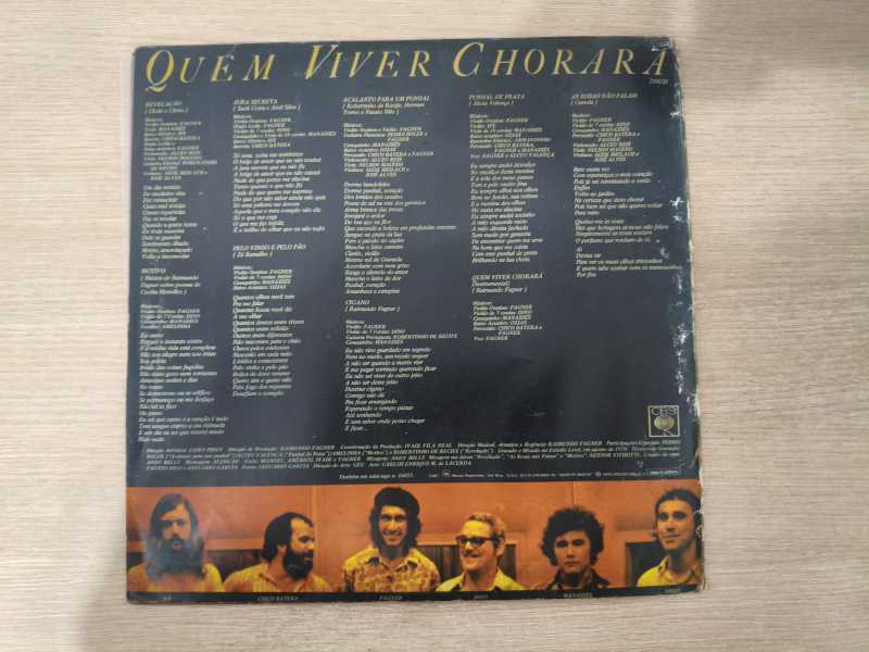 Lp Vinil Raimundo Fagner Eu Canto / Quem Viver Chorará