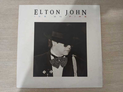 Lp Vinil Elton John Ice On Fire Com Encarte