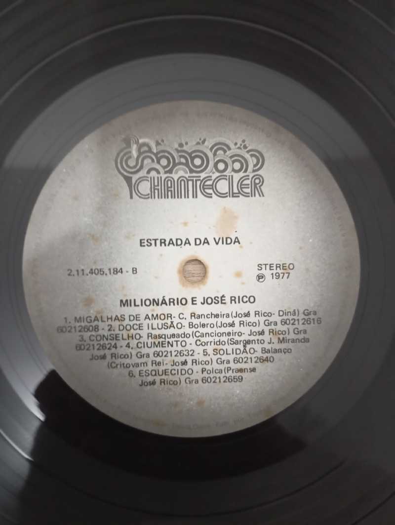 Lp Vinil Milionário & José Rico Estrada da Vida (Volume 5)