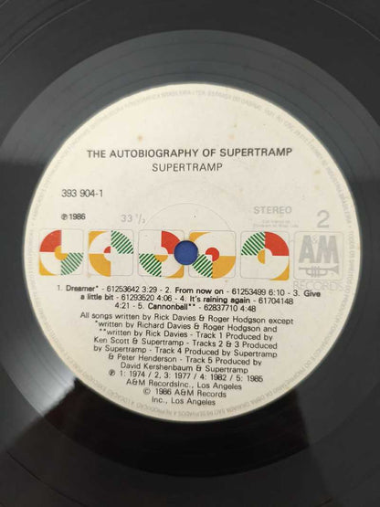 Lp Vinil Supertramp The Autobiography Of Com Encarte