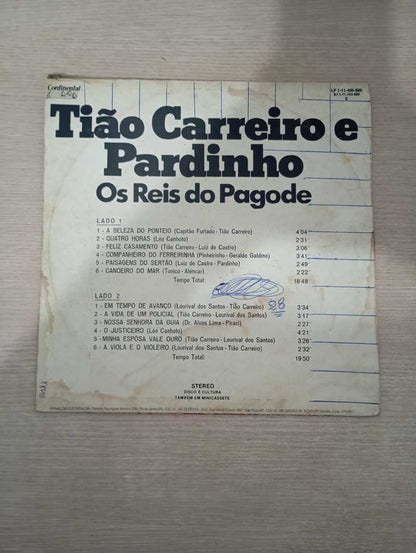 Lp Vinil Tião Carreiro e Pardinho Em Tempo de Avanço