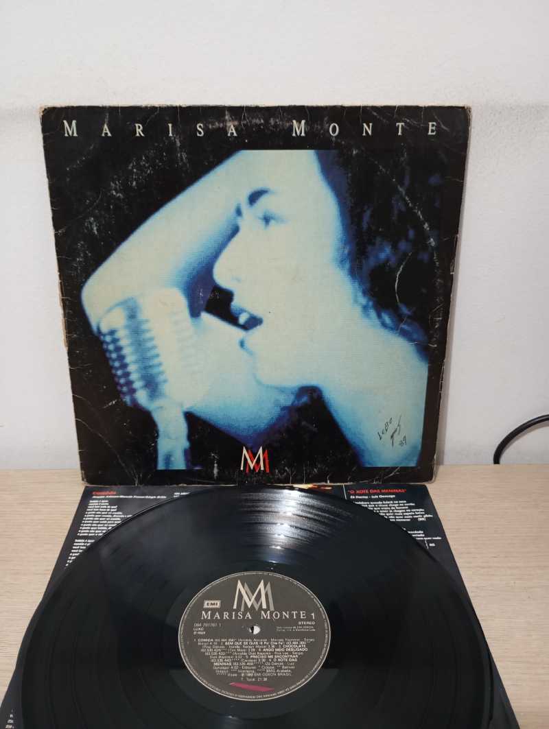 Lp Vinil Marisa Monte MM 1989 Com Encarte