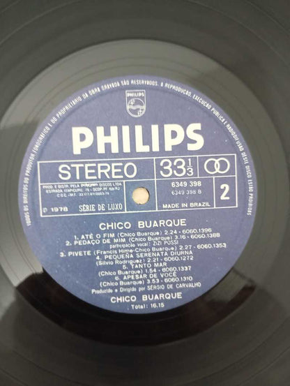 Lp Vinil Chico Buarque 1978