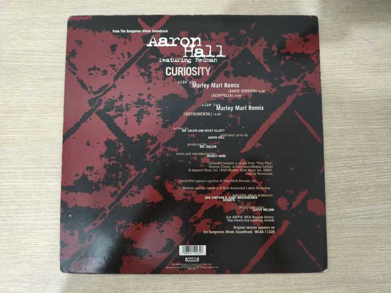 Lp Vinil Aaron Hall Curiosity Importado