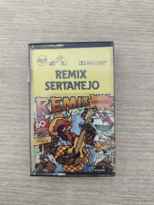 Fita K7 Cassete Remix Sertanejo