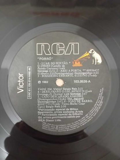 Lp Vinil Dominguinhos / Luiz Gonzaga / Sergio Reis Forró