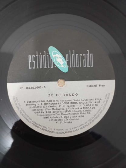 Lp Vinil Zé Geraldo Viagens & Versos