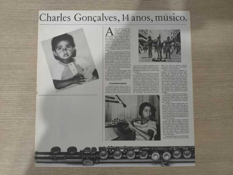 Lp Vinil Charles Gonçalves Pinguinho de Gente Com Encarte