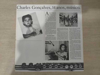 Lp Vinil Charles Gonçalves Pinguinho de Gente Com Encarte