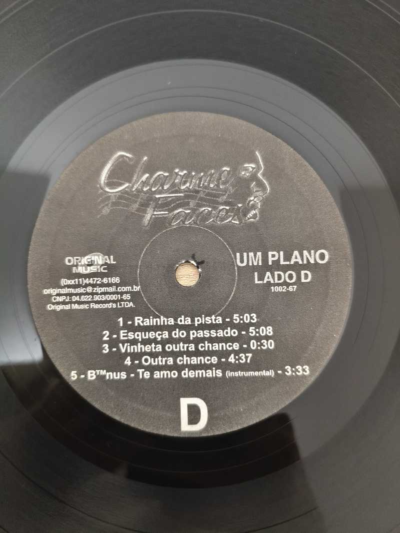 Lp Vinil Charme Faces Um Plano Duplo