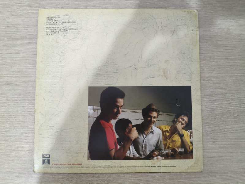 Lp Vinil Os Paralamas Do Sucesso Selvagem? Com Encarte