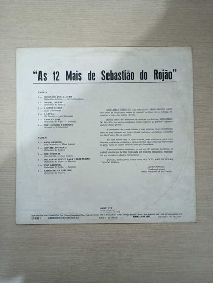 Lp Vinil Sebastião Do Rojão Chorando Por Alguém As 12 Mai