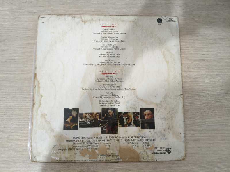 Lp Vinil Madonna Who's That Girl