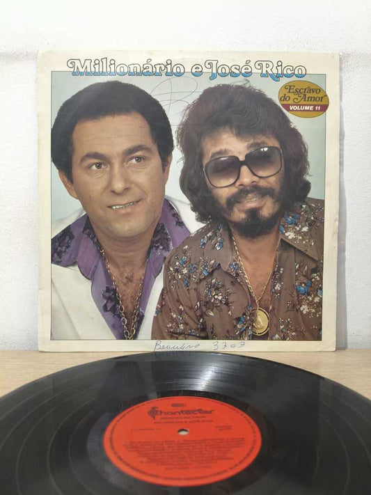 Lp Vinil Milionário & José Rico Escravo do Amor Vol. 11