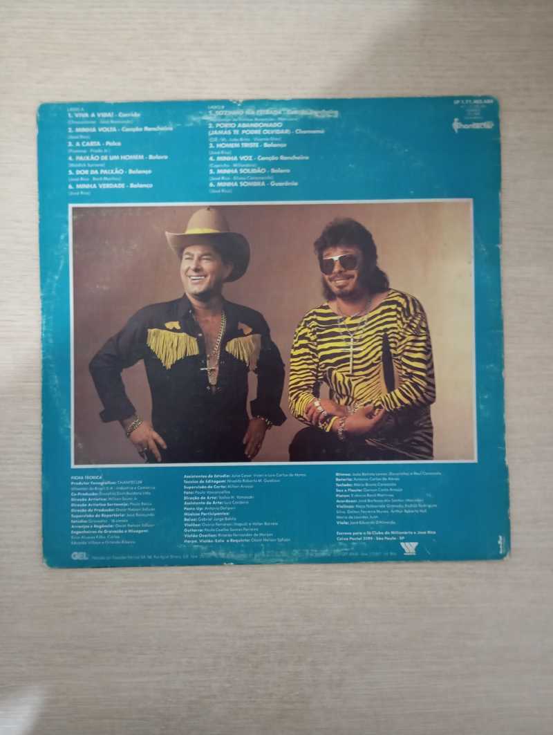 Lp Vinil Milionário & José Rico Viva A Vida Vol 18