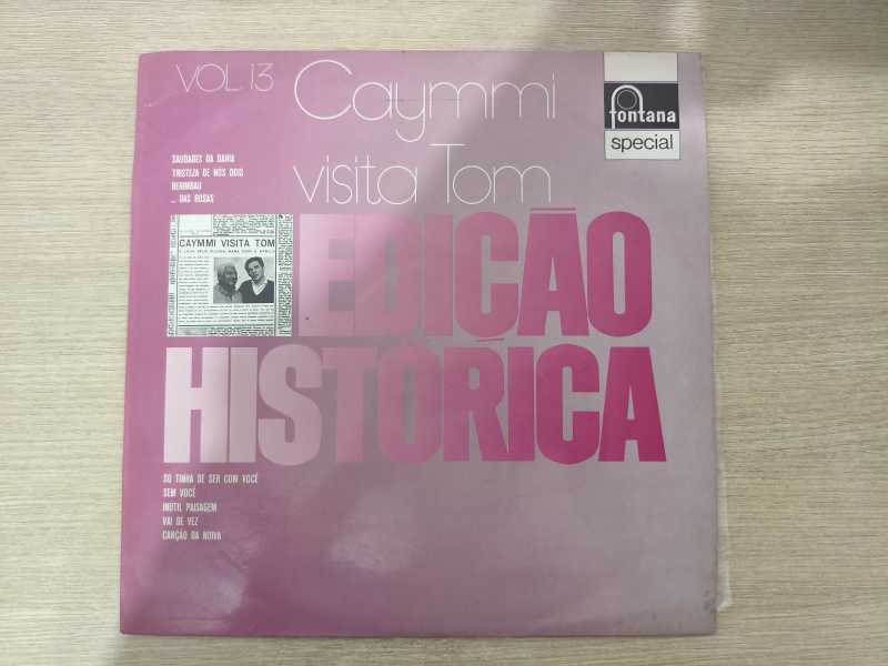 Lp Vinil Dorival Caymmi Visita Tom Jobim