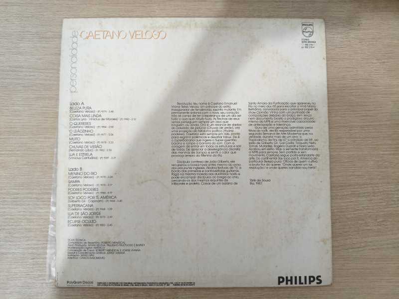 Lp Vinil Caetano Veloso Personalidade Com Encarte
