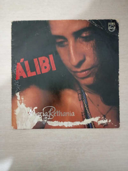 Lp Vinil Maria Bethânia Álibi Com Encarte