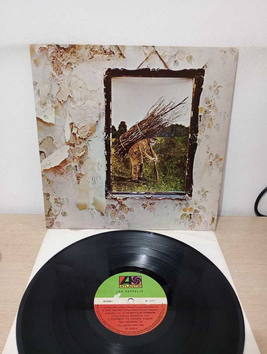 Lp Vinil Led Zeppelin IV Capa Dupla Com Encarte
