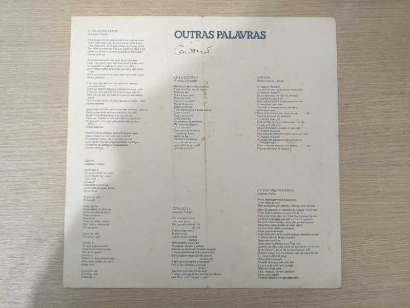 Lp Vinil Caetano Veloso Outras Palavras Com Encartes