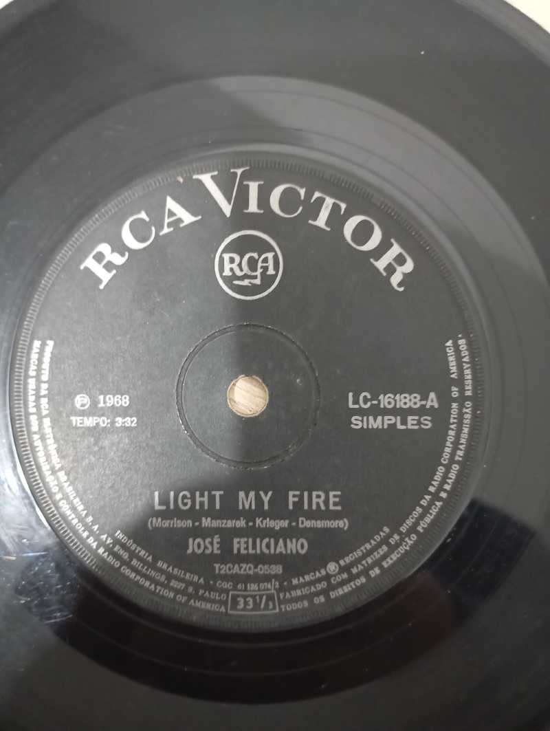 Compacto Vinil José Feliciano Light My Fire