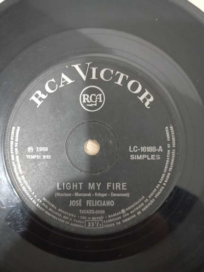 Compacto Vinil José Feliciano Light My Fire