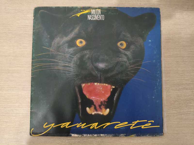 Lp Vinil Milton Nascimento Yauaretê Capa Dupla Com Encarte