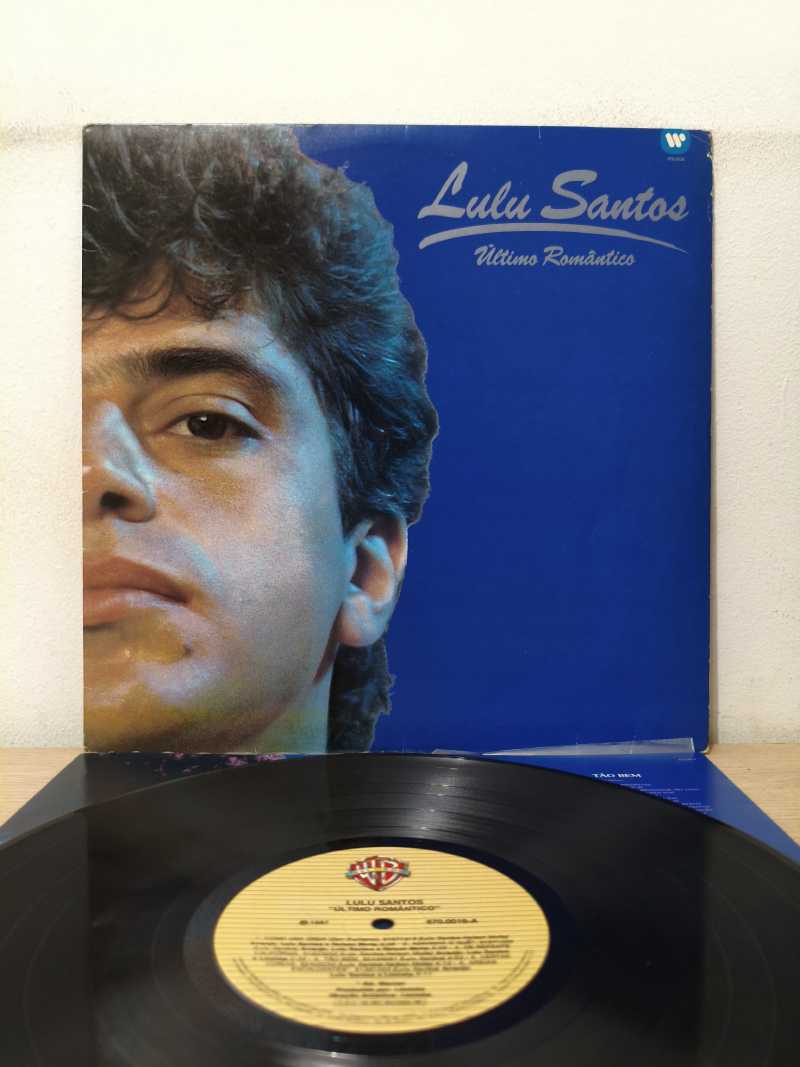 Lp Vinil Lulu Santos Último Romântico Com Encarte