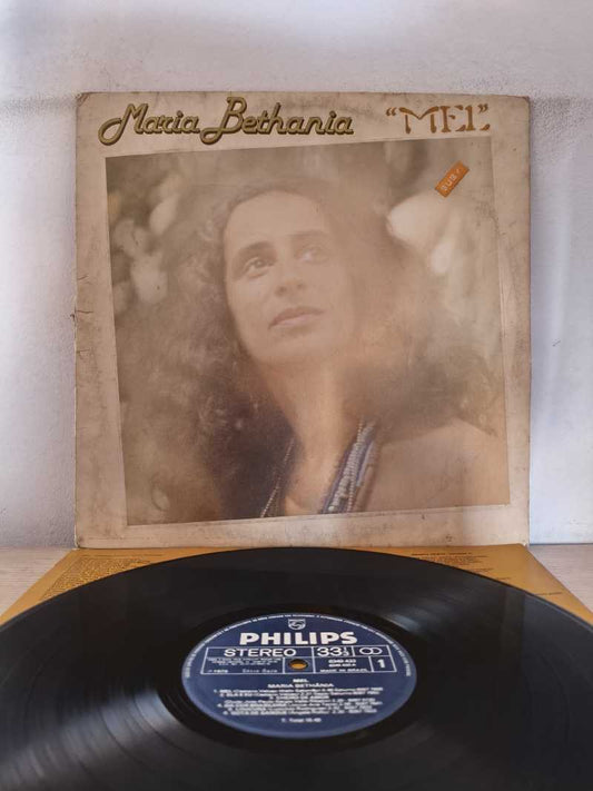 Lp Vinil Maria Bethânia Mel Com Encarte
