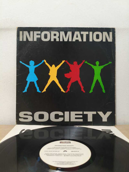 Lp Vinil Information Society 1988 Com Encarte