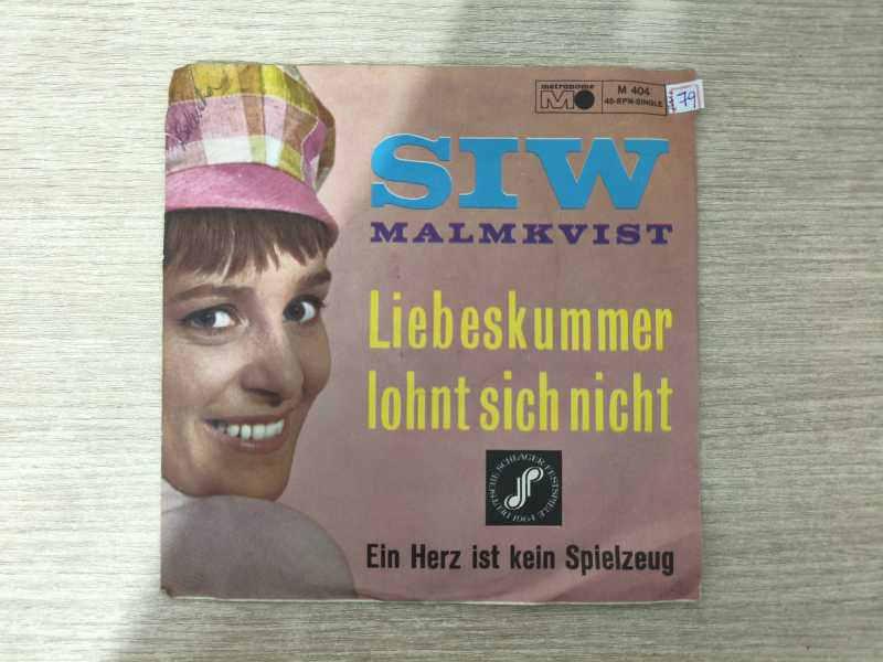 Compacto Vinil Siw Malmkvist Liebeskummer Lohnt Sich Imp.