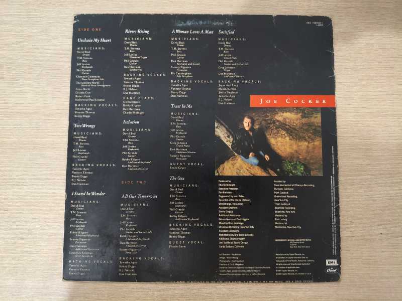 Lp Vinil Joe Cocker Unchain My Heart