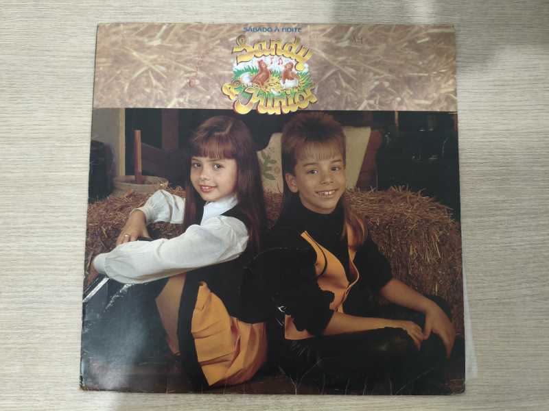 Lp Vinil Sandy & Junior Sábado à Noite