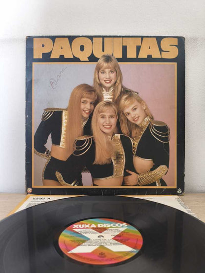 Lp Vinil Paquitas 1989 Com Encarte
